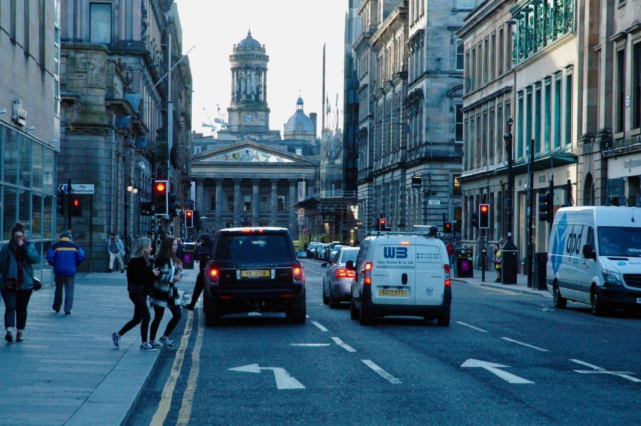 Fabulous Stylish Flat In Merchant City & Free Secure Parking Glasgow Dış mekan fotoğraf